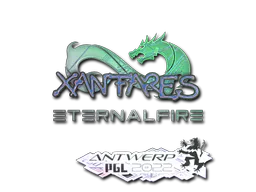Sticker XANTARES (Holo) | Antwerp 2022 - Preço e onde comprar no CS2