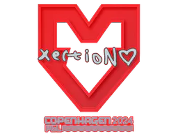 Sticker xertioN | Copenhagen 2024 - Preço e onde comprar no CS2