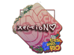 Sticker xertioN | Rio 2022 - Preço e onde comprar no CS2