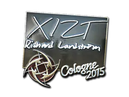 Sticker Xizt (Foil) | Cologne 2015 - Preço e onde comprar no CS2
