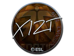 Sticker Xizt (Foil) | Katowice 2019 - Preço e onde comprar no CS2