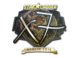 Sticker xseveN (Gold) | Berlin 2019 - Preço e onde comprar no CS2