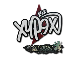 Sticker Xyp9x | Antwerp 2022 - Preço e onde comprar no CS2