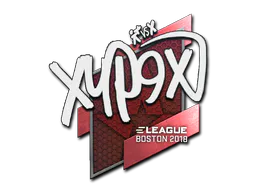 Sticker Xyp9x | Boston 2018 - Preço e onde comprar no CS2