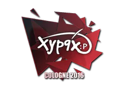 Sticker Xyp9x | Cologne 2016 - Preço e onde comprar no CS2