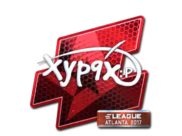 Sticker Xyp9x (Foil) | Atlanta 2017 - Preço e onde comprar no CS2
