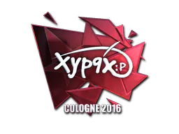 Sticker Xyp9x (Foil) | Cologne 2016 - Preço e onde comprar no CS2
