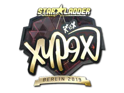 Sticker Xyp9x (Gold) | Berlin 2019 - Preço e onde comprar no CS2