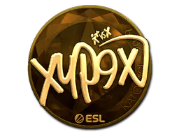 Sticker Xyp9x (Gold) | Katowice 2019 - Preço e onde comprar no CS2