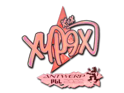Sticker Xyp9x (Holo) | Antwerp 2022 - Preço e onde comprar no CS2