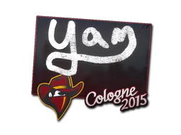 Sticker yam | Cologne 2015 - Preço e onde comprar no CS2