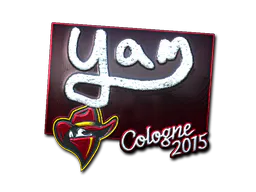 Sticker yam (Foil) | Cologne 2015 - Preço e onde comprar no CS2