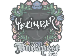 Sticker YEKINDAR | Budapest 2025 - Preço e onde comprar no CS2