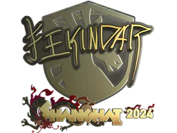 Sticker YEKINDAR (Gold) | Shanghai 2024 - Preço e onde comprar no CS2
