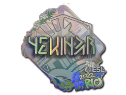 Sticker YEKINDAR (Holo) | Rio 2022 - Preço e onde comprar no CS2