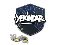 Sticker YEKINDAR | Paris 2023 - Preço e onde comprar no CS2