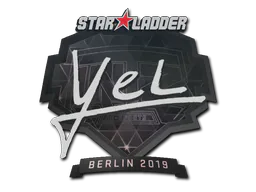 Sticker yel | Berlin 2019 - Preço e onde comprar no CS2