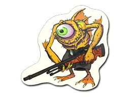 Sticker Yellow Cyclawps - Preço e onde comprar no CS2