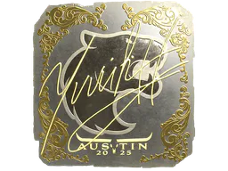 Sticker yuurih (Gold) | Austin 2025 - Preço e onde comprar no CS2