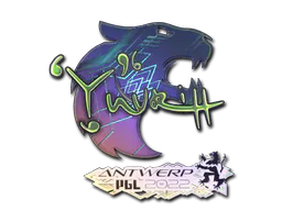 Sticker yuurih (Holo) | Antwerp 2022 - Preço e onde comprar no CS2