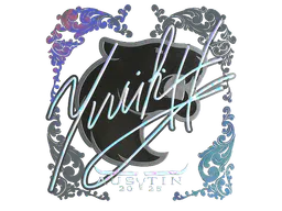 Sticker yuurih (Holo) | Austin 2025 - Preço e onde comprar no CS2