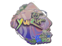Sticker yuurih (Holo) | Rio 2022 - Preço e onde comprar no CS2
