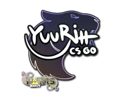 Sticker yuurih | Paris 2023 - Preço e onde comprar no CS2