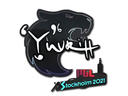 Sticker yuurih | Stockholm 2021 - Preço e onde comprar no CS2