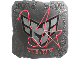 Sticker yxngstxr (Foil) | Austin 2025 - Preço e onde comprar no CS2