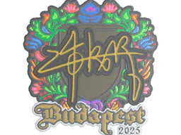 Sticker z4KR (Embroidered) | Budapest 2025 - Preço e onde comprar no CS2