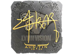 Sticker z4KR (Foil) | Austin 2025 - Preço e onde comprar no CS2