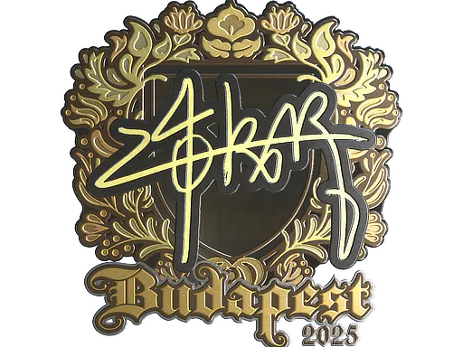 Sticker z4KR (Gold) | Budapest 2025 - Preço e onde comprar no CS2