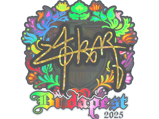 Sticker z4KR (Holo) | Budapest 2025 - Preço e onde comprar no CS2