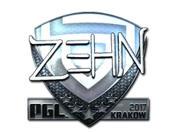 Sticker zehN (Foil) | Krakow 2017 - Preço e onde comprar no CS2