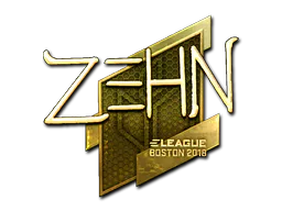 Sticker zehN (Gold) | Boston 2018 - Preço e onde comprar no CS2