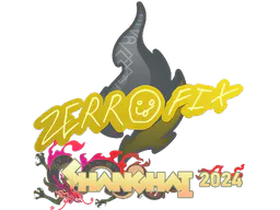 Sticker zeRRoFIX | Shanghai 2024 - Preço e onde comprar no CS2