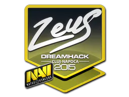 Sticker Zeus | Cluj-Napoca 2015 - Preço e onde comprar no CS2