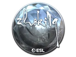 Sticker zhokiNg (Foil) | Katowice 2019 - Preço e onde comprar no CS2