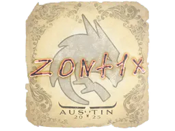 Sticker zont1x | Austin 2025 - Preço e onde comprar no CS2