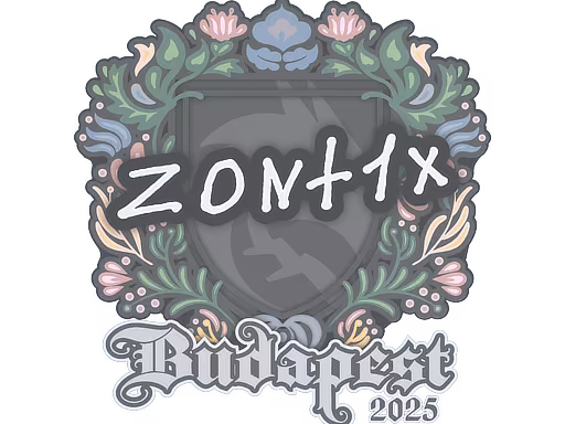 Sticker zont1x | Budapest 2025 - Preço e onde comprar no CS2
