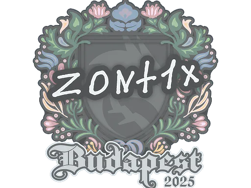 Sticker zont1x | Budapest 2025 - Preço e onde comprar no CS2
