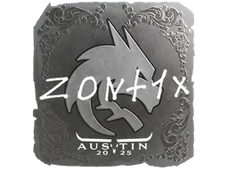 Sticker zont1x (Foil) | Austin 2025 - Preço e onde comprar no CS2