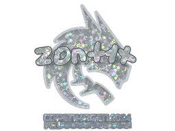 Sticker zont1x (Glitter) | Copenhagen 2024 - Preço e onde comprar no CS2