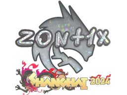 Sticker zont1x (Glitter) | Shanghai 2024 - Preço e onde comprar no CS2