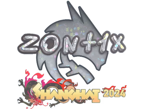 Sticker zont1x (Glitter) | Shanghai 2024 - Preço e onde comprar no CS2