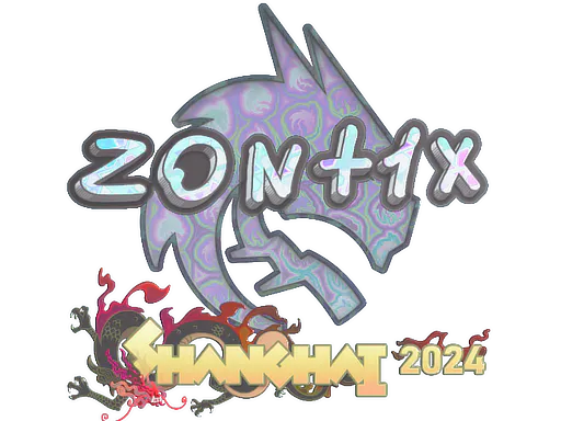 Sticker zont1x (Holo) | Shanghai 2024 - Preço e onde comprar no CS2