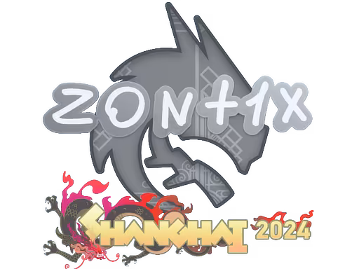 Sticker zont1x | Shanghai 2024 - Preço e onde comprar no CS2