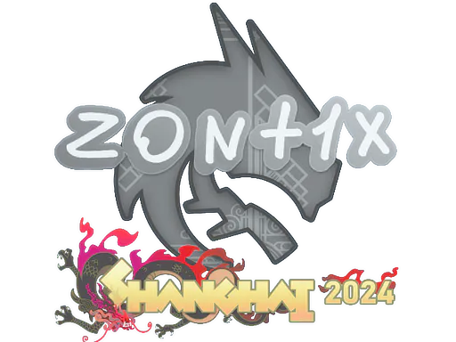 Sticker zont1x | Shanghai 2024 - Preço e onde comprar no CS2