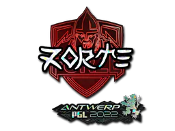 Sticker zorte (Glitter) | Antwerp 2022 - Preço e onde comprar no CS2