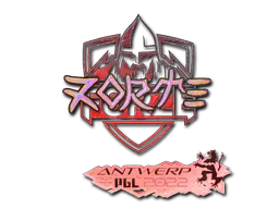 Sticker zorte (Holo) | Antwerp 2022 - Preço e onde comprar no CS2